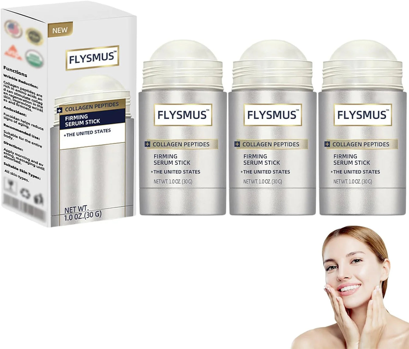 Stick pentru Fermitate cu Colagen